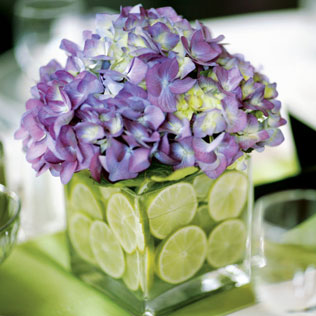 цитрусовая свадьба, флористика