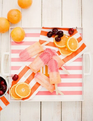 цитрусовая свадьба, сладкий стол