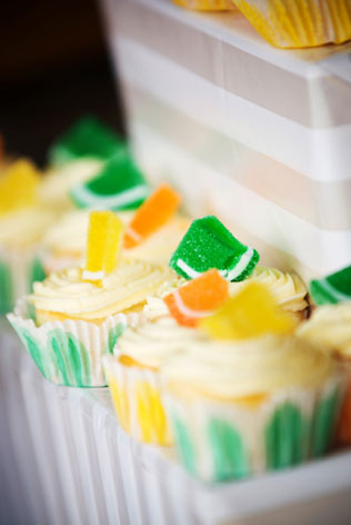 цитрусовая свадьба, сладкий стол