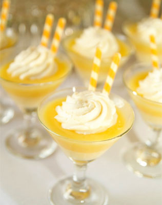 цитрусовая свадьба, сладкий стол