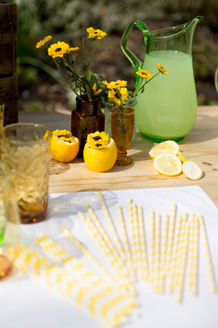 цитрусовая свадьба, напитки