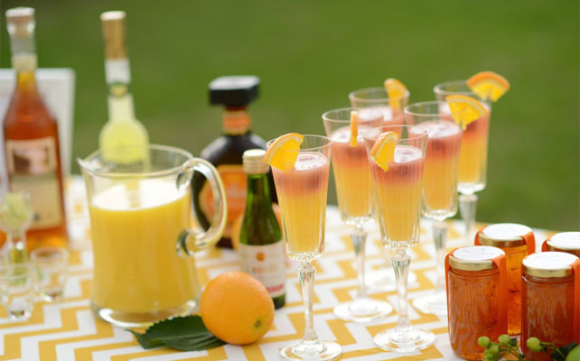 цитрусовая свадьба, напитки