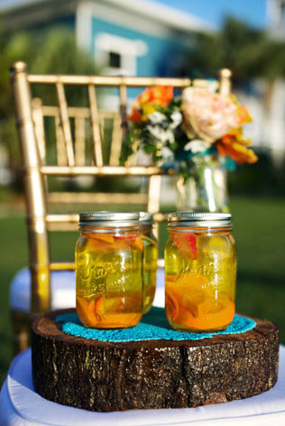 цитрусовая свадьба, напитки