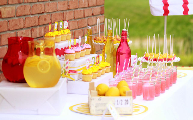 цитрусовая свадьба, напитки
