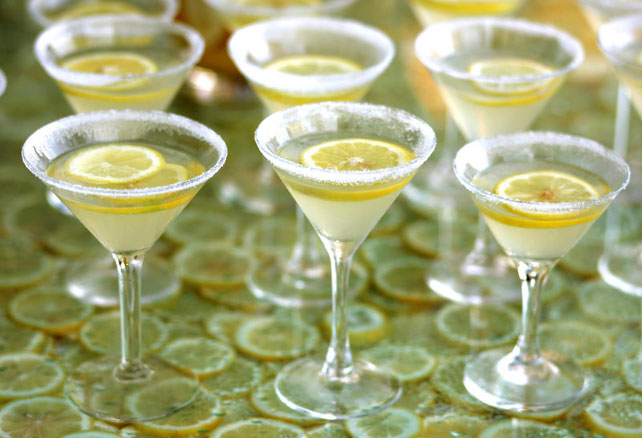 цитрусовая свадьба, напитки