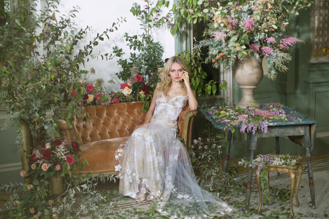 Коллекция свадебных платьев Claire Pettibone осень 2016 