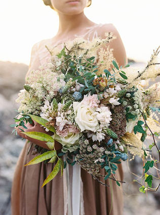 Copper Madness: главные свадебные букеты этой осени 