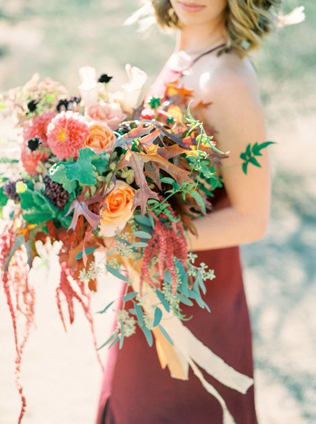 Copper Madness: главные свадебные букеты этой осени 