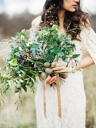 Copper Madness: главные свадебные букеты этой осени 