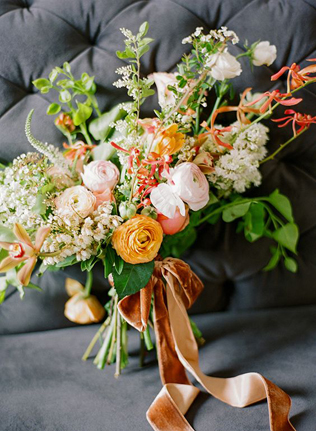 Copper Madness: главные свадебные букеты этой осени 