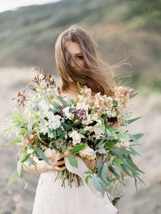 Copper Madness: главные свадебные букеты этой осени 