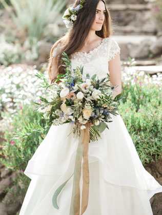 Copper Madness: главные свадебные букеты этой осени 