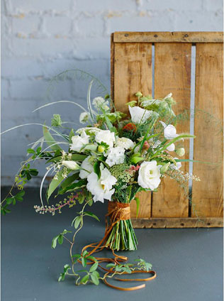 Copper Madness: главные свадебные букеты этой осени 