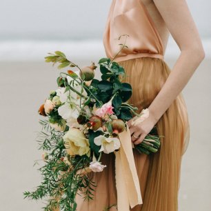 Copper Madness: главные свадебные букеты этой осени