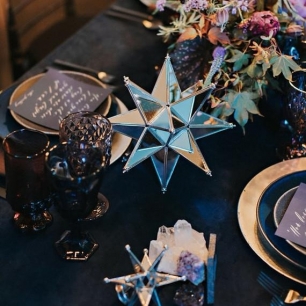 Дотянуться до звезд: 36 идей для космического декора свадьбы