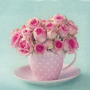 Свадебные тренды: чашки в декоре