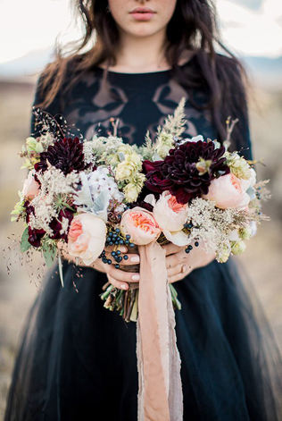 Dark Romance: 60 идей для свадьбы накануне Хэллоуина 