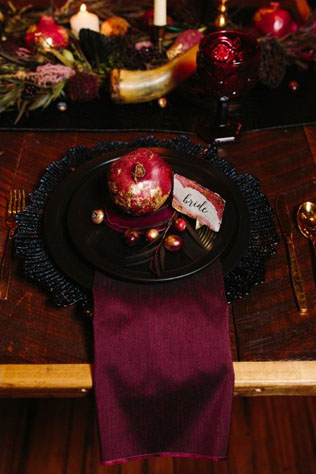 Dark Romance: 60 идей для свадьбы накануне Хэллоуина 