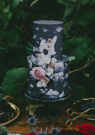 Dark Romance: 60 идей для свадьбы накануне Хэллоуина 