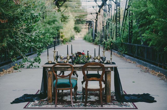 Dark Romance: 60 идей для свадьбы накануне Хэллоуина 