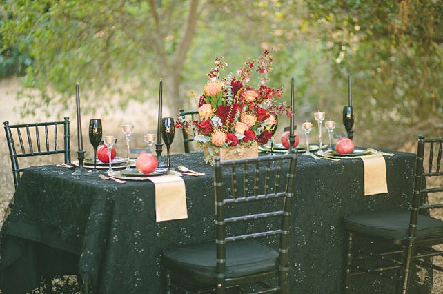 Dark Romance: 60 идей для свадьбы накануне Хэллоуина 