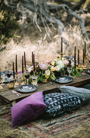 Dark Romance: 60 идей для свадьбы накануне Хэллоуина 