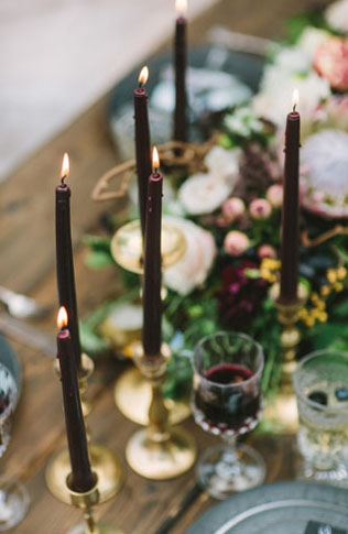 Dark Romance: 60 идей для свадьбы накануне Хэллоуина 