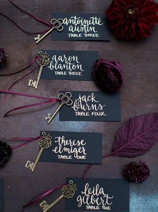 Dark Romance: 60 идей для свадьбы накануне Хэллоуина 