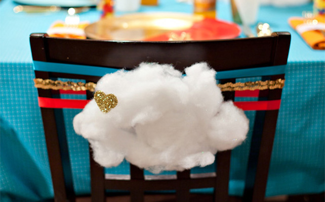 Тематичекое оформление стульев