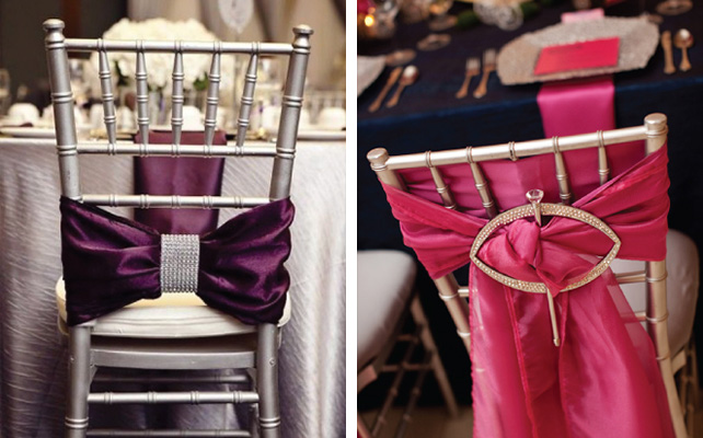 Декор стульев с помощью ткани