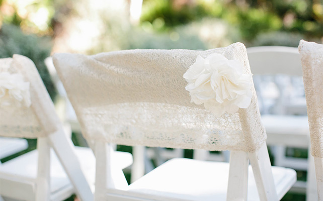 Декор стульев с помощью ткани