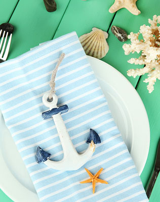 декор летней свадьбы, свадьба в морском стиле