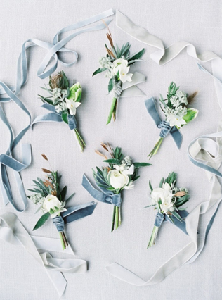 Особый шик: свадебный декор из бархата 