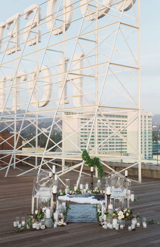 Тренд 2017 года: стильные свадебные детали из бетона 