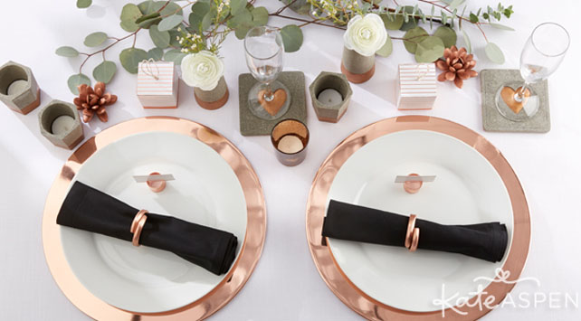 Тренд 2017 года: стильные свадебные детали из бетона 