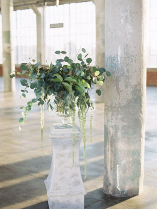 Тренд 2017 года: стильные свадебные детали из бетона 