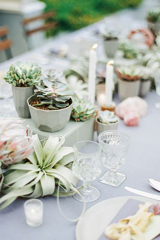 Тренд 2017 года: стильные свадебные детали из бетона 