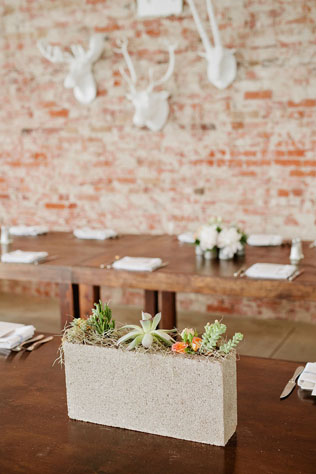 Тренд 2017 года: стильные свадебные детали из бетона 