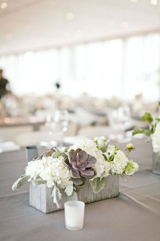 Тренд 2017 года: стильные свадебные детали из бетона 