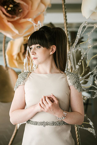 Фотосессия на девичник, образ невесты