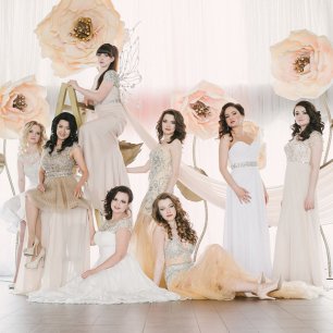 Фотосессия на девичник: феи в сказочной стране 