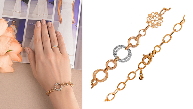 аксессуары невесты, ювелирный браслет для невесты 