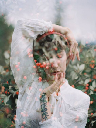 Вдохновение: свадебные фотографии с двойной экспозицией 