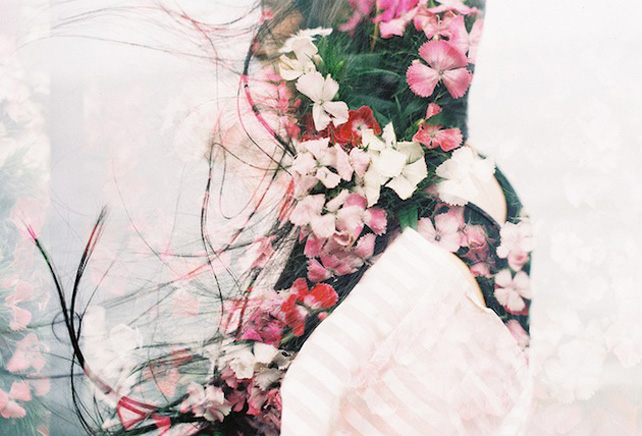 Вдохновение: свадебные фотографии с двойной экспозицией 