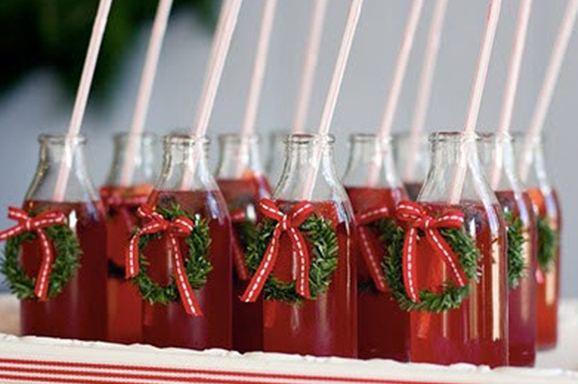 Дух Рождества: зимняя свадьба в ярко-красных тонах 