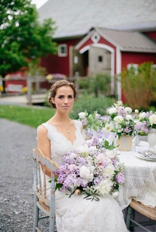 Душистая сирень: 35 идей для свадебного букета 