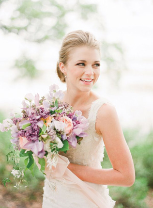 Душистая сирень: 35 идей для свадебного букета 