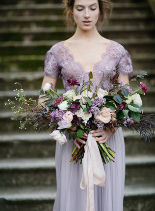 Душистая сирень: 35 идей для свадебного букета 