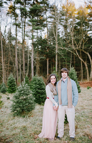 Свадьба в деталях: ели и еловые ветки 