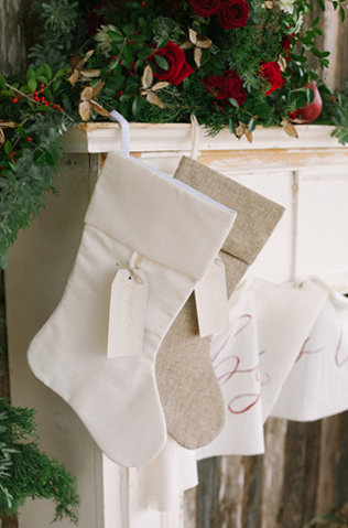 Свадьба в деталях: ели и еловые ветки 